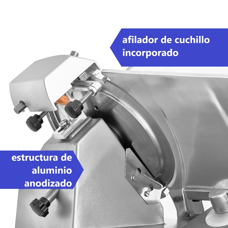 FIAMBRERA CORTADORA CECINAS 300 MM SEMI-AUTOMATICA - 7