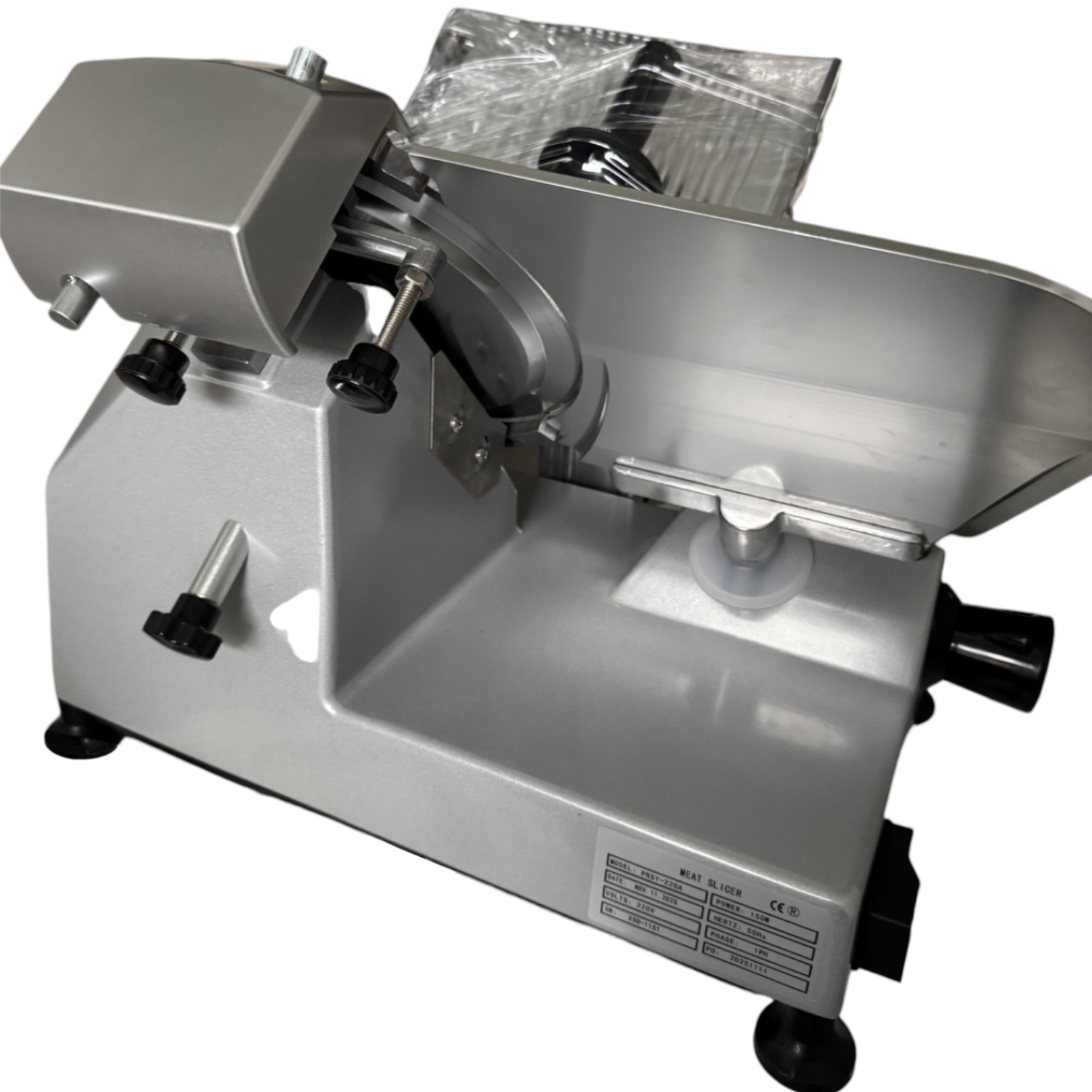 FIAMBRERA CORTADORA CECINAS 250 MM SEMI-AUTOMATICA - 5
