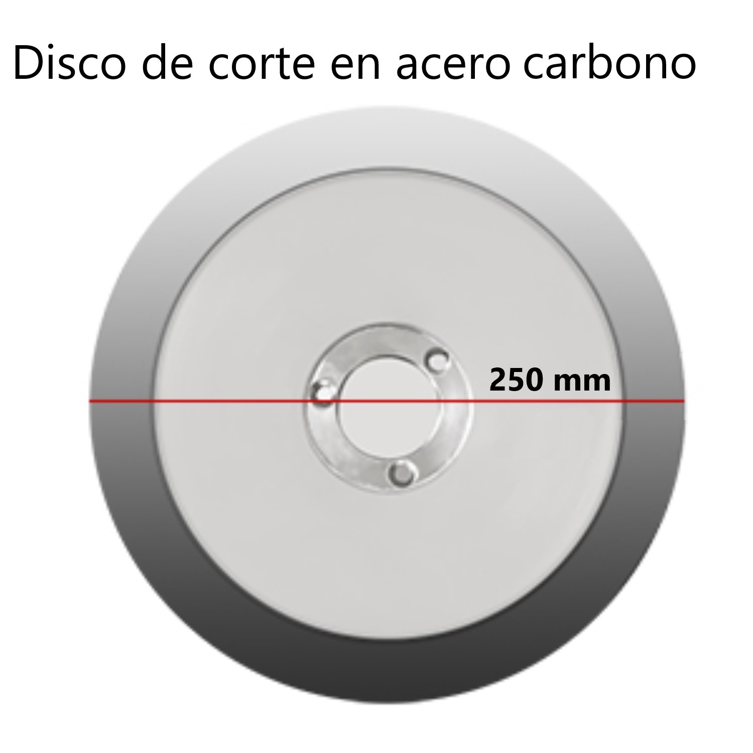 FIAMBRERA CORTADORA CECINAS 250 MM SEMI-AUTOMATICA - 6