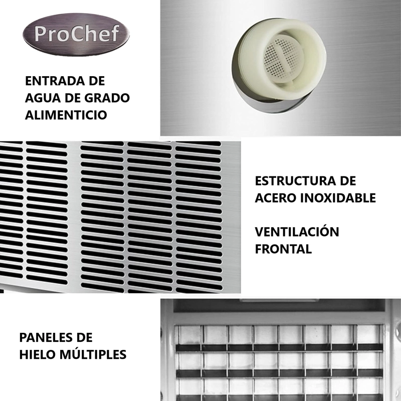 MAQUINA FABRICADORA DE HIELO 40 KG/DIA. - 5