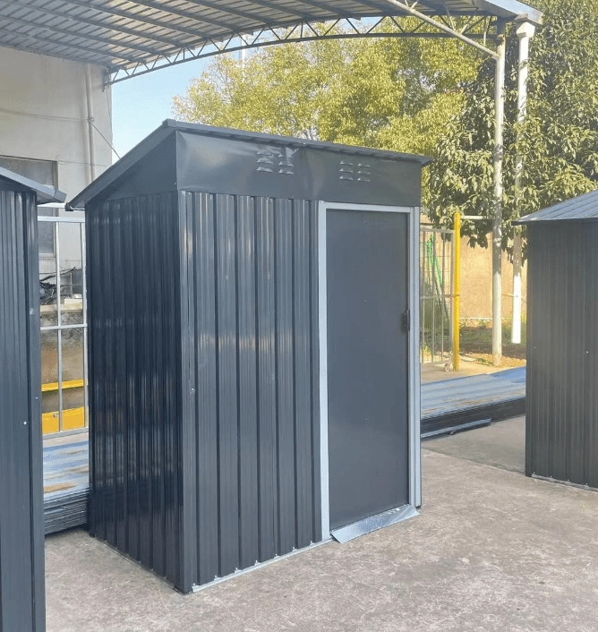 BODEGA DE JARDIN METALICA 154X90X184 CM - 6