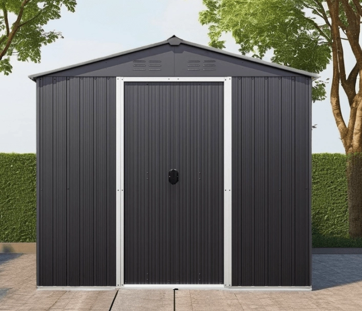 BODEGA DE JARDIN METALICA 249X185X194 CM - 5