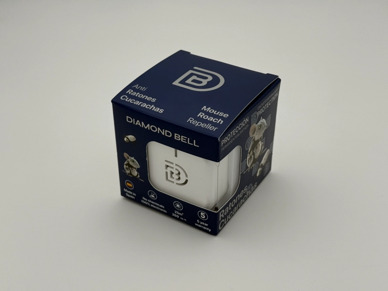 REPELENTE ANTI RATONES Y CUCARACHAS INTERIOR DIAMOND BELL DB-03A BLANCO 25 M2 - 3