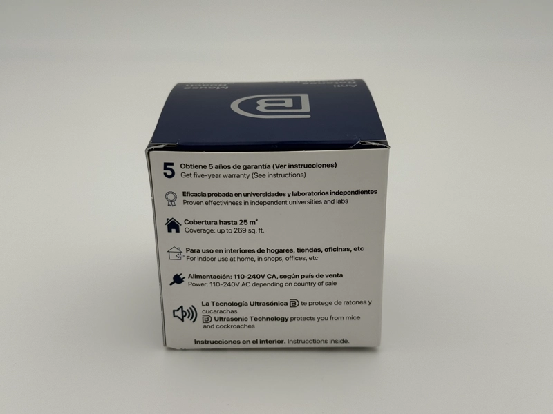 REPELENTE ANTI RATONES Y CUCARACHAS INTERIOR DIAMOND BELL DB-03A BLANCO 25 M2 - 5