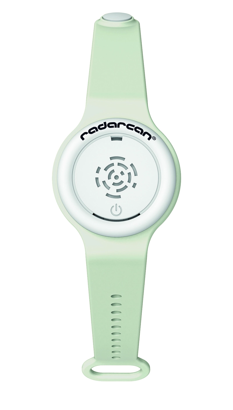 PULSERA REPELENTE ANTI MOSQUITOS RADARCAN R-100 GRIS - 2