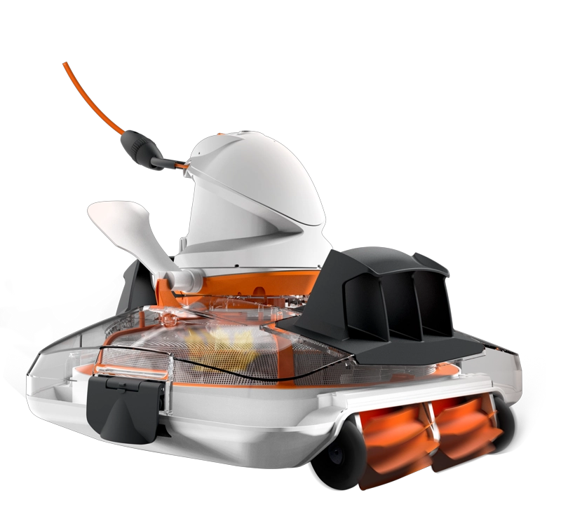 ROBOT LIMPIA PISCINAS INALAMBRICO AUTONOMO MAGIX 37 KOKIDO BLANCO - 1