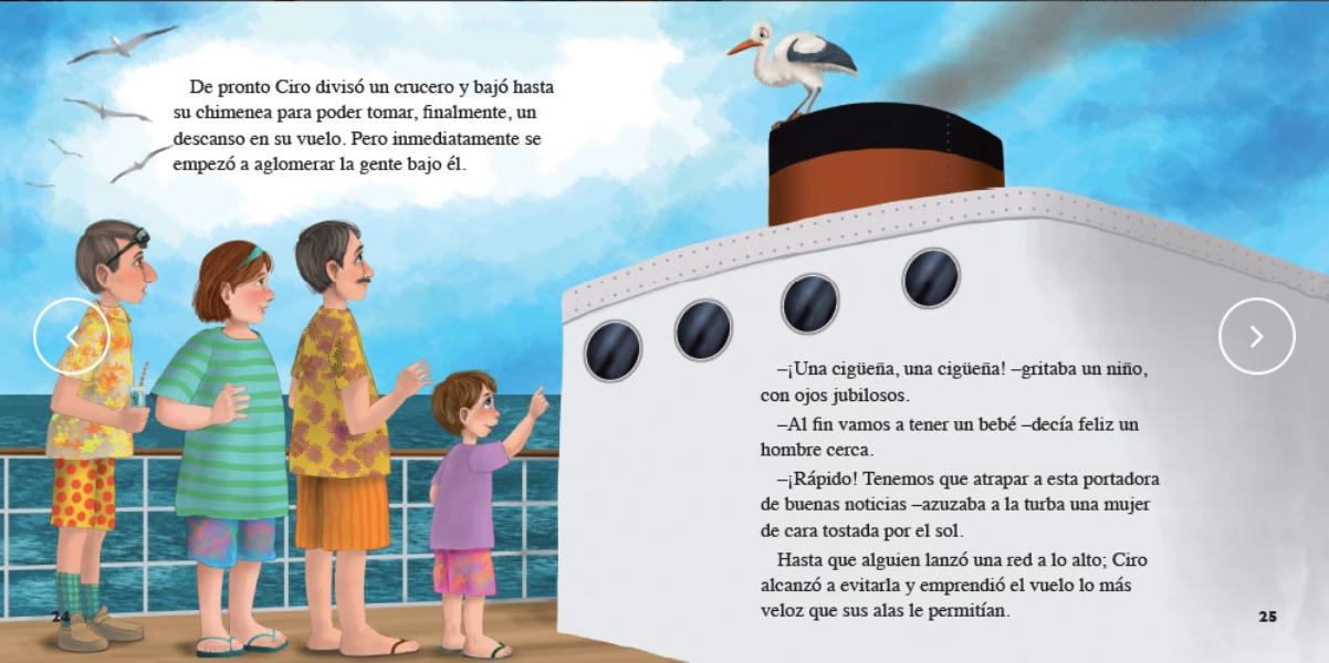 LIBRO CIRO, EL CIGÜEÑO PREGUNTÓN -A. M. GUIRALDES /092 - 4