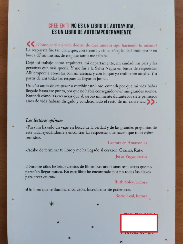 LIBRO CREE EN TI DESCUBRE EL PODER DE TRANSFORMAR TU VIDA - RUT NIEVES/ 153 - 2