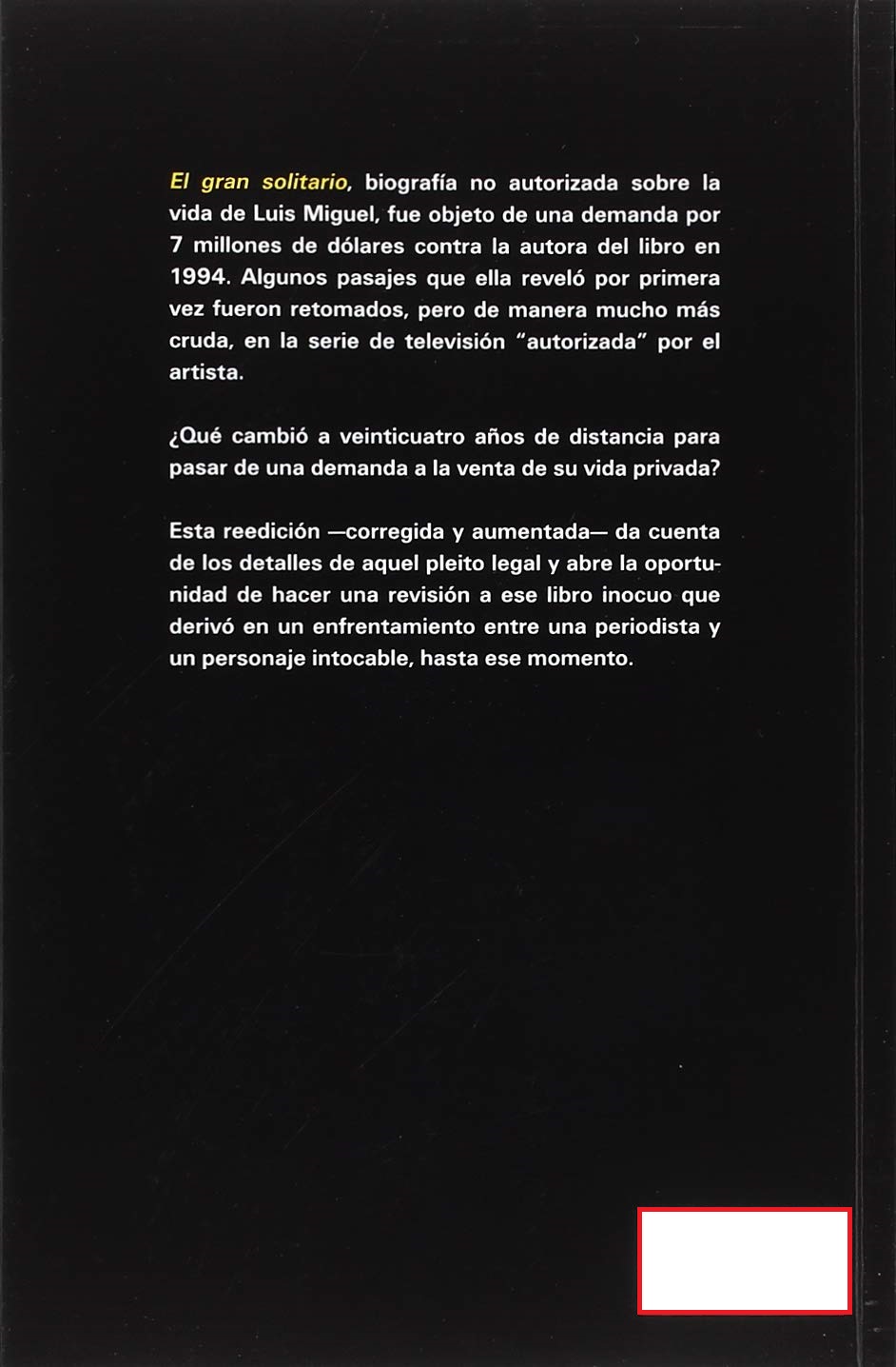 LIBRO LUIS MIGUEL, EL GRAN SOLITARIO...24 AÑOS DESPUÉS 389 CLAUDIA DE ICAZA - 2