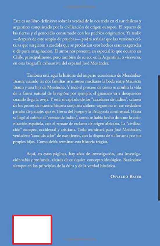 LIBRO MENENDEZ, REY DE LA PATAGONIA JOSE LUIS ALONSO - 2