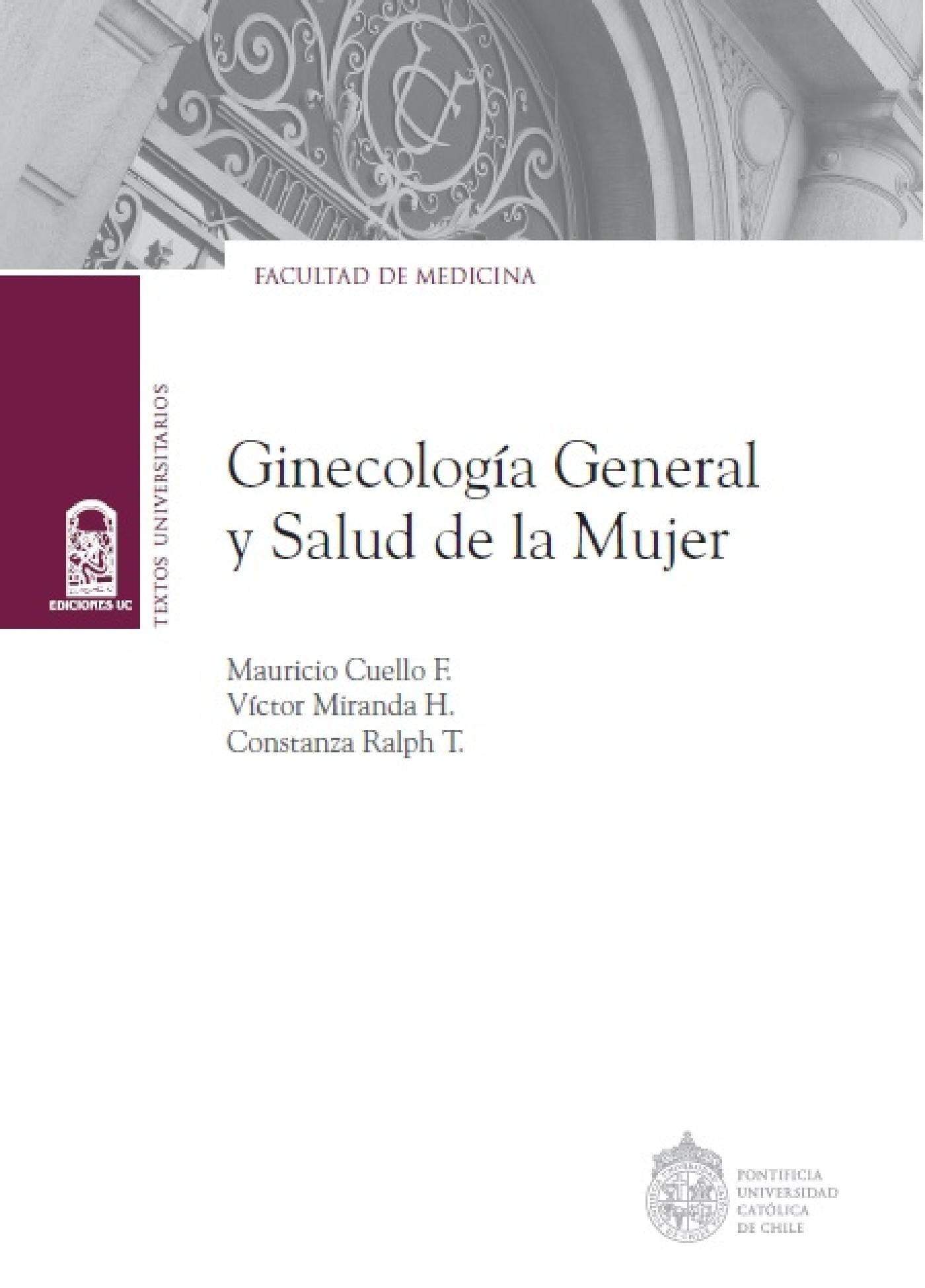 LIBRO GINECOLOGIA GENERAL Y SALUD DE LA MUJER - VICTOR MIRANDA - 1