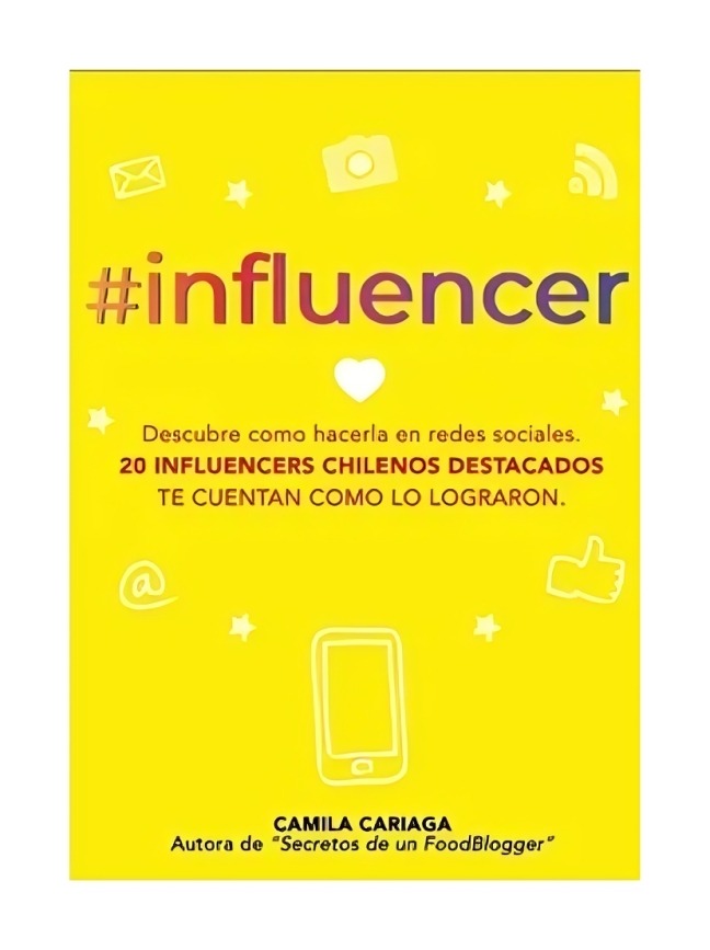 LIBRO INFLUENCER CAMILA CARIAGA - 1