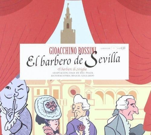 LIBRO EL BARBERO DE SEVILLA + CD - JOAN DE DEU PRATS PIJOAN /923 - 1