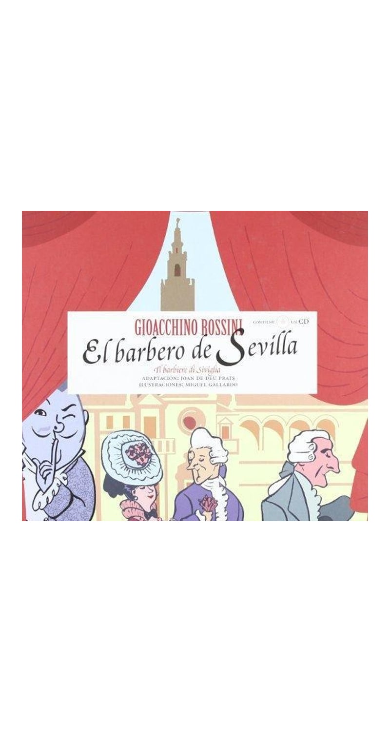 LIBRO EL BARBERO DE SEVILLA + CD - JOAN DE DEU PRATS PIJOAN /923 - 2