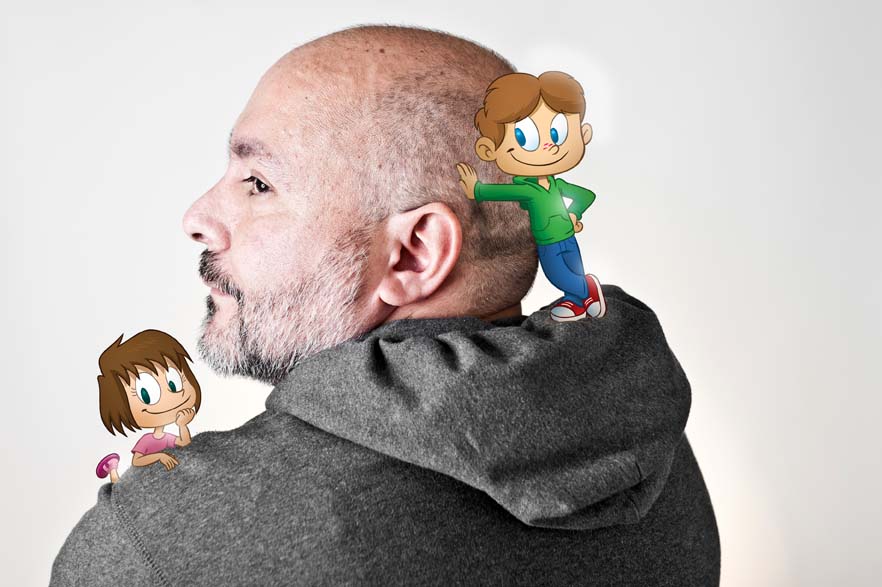 LIBRO LAS DESCABELLADAS AVENTURAS DE JULITO CABELLO - ESTEBAN CABEZAS /923 - 2