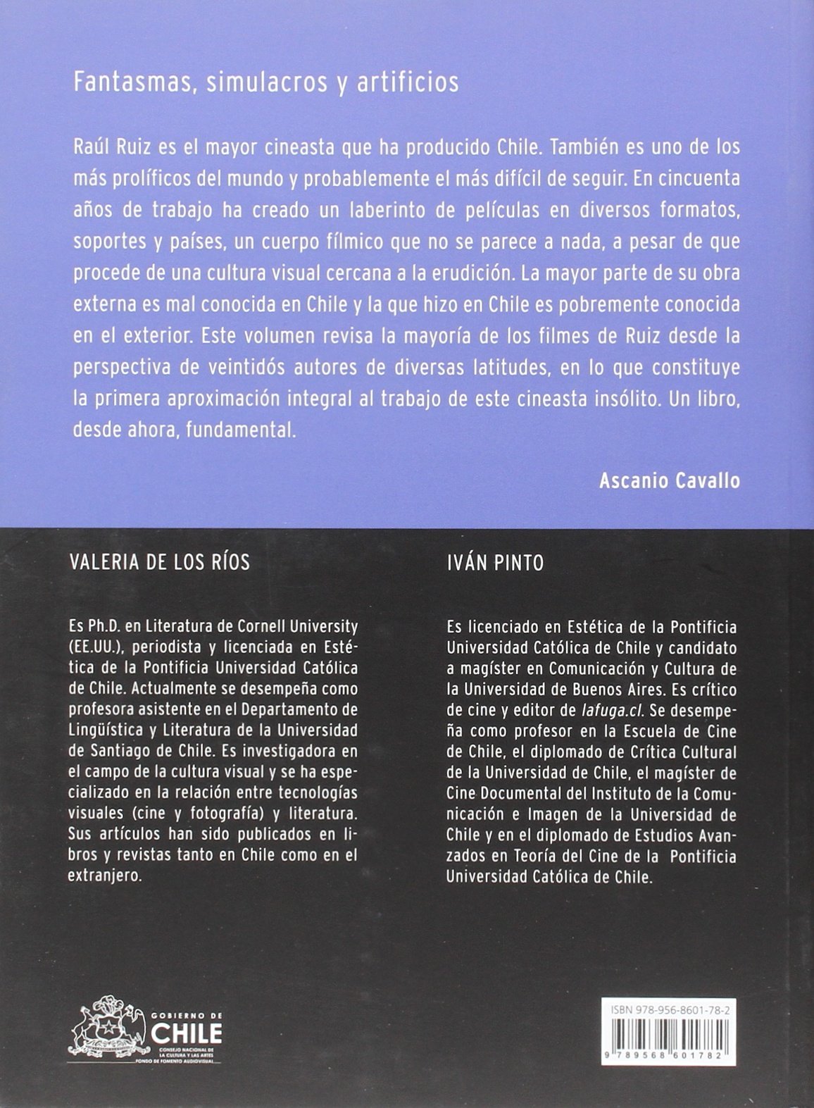 LIBRO EL CINE DE RAUL RUIZ - VALERIA DE LOS RIOS - 2