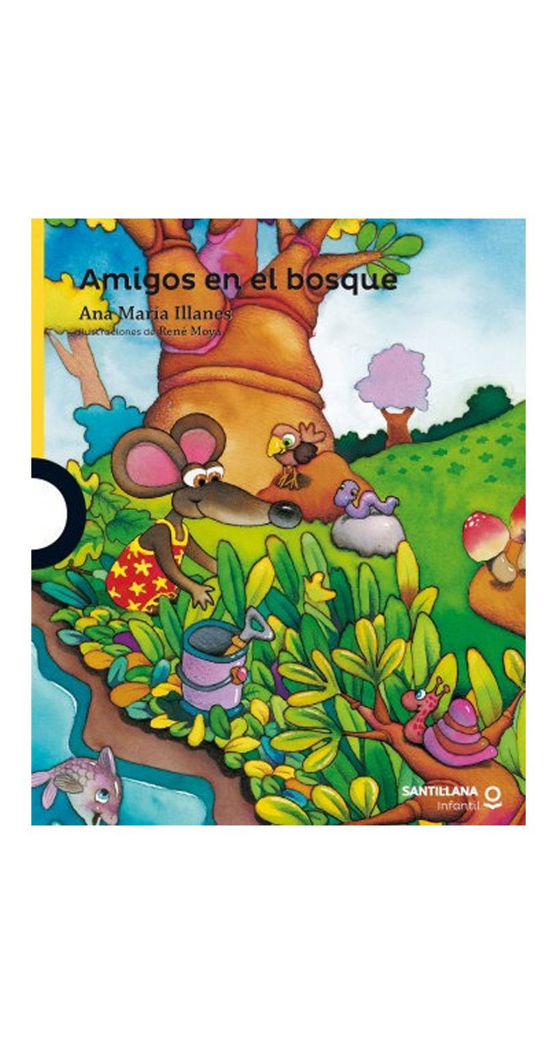 LIBRO AMIGOS EN EL BOSQUE - ANA MARIA ILLANES /808 - 2