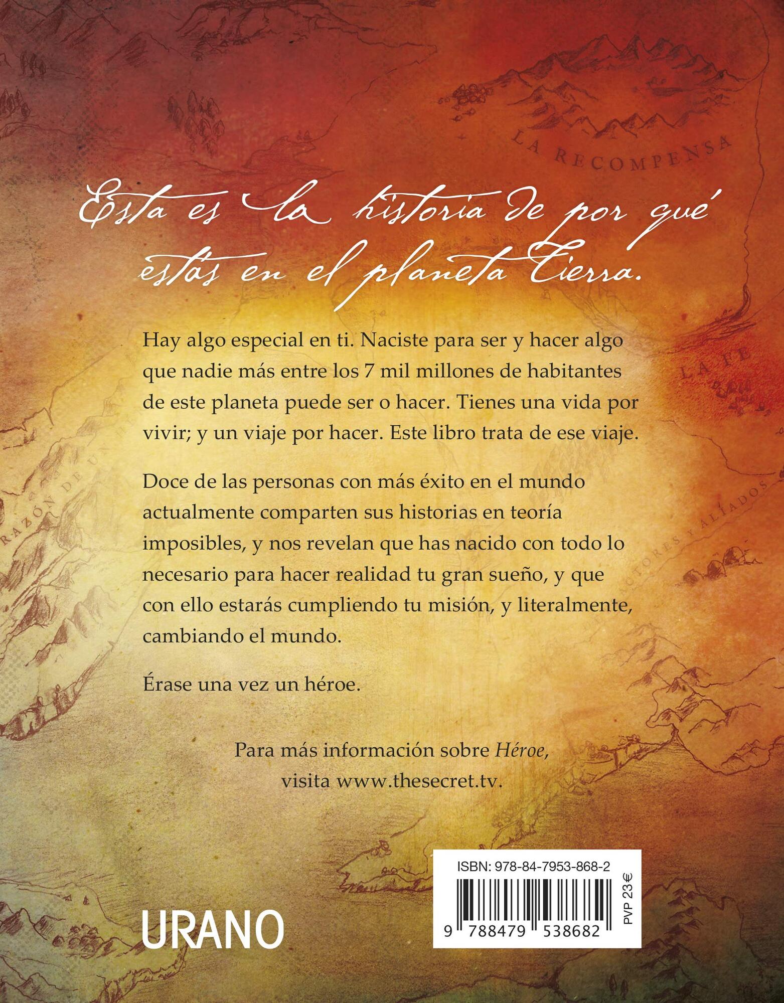 LIBRO HEROE - RHONDA BYRNE / URANO - 2