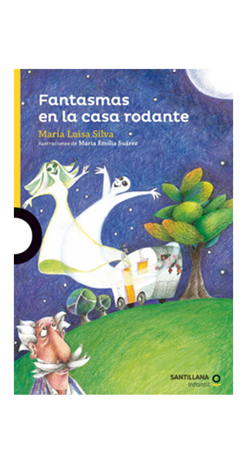LIBRO FANTASMAS EN LA CASA RODANTE -938- MARIA LUISA SILVA - 1