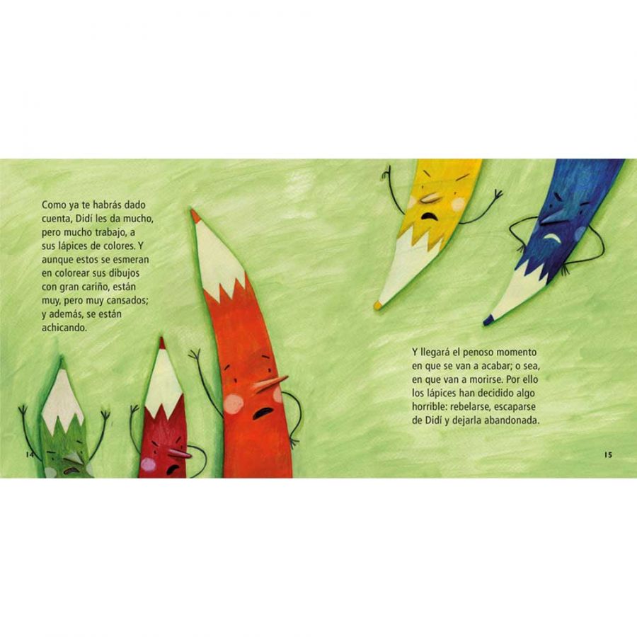 LIBRO LA REBELION DE LOS LAPICES DE COLORES - ALEJANDRA HERBAS - 3