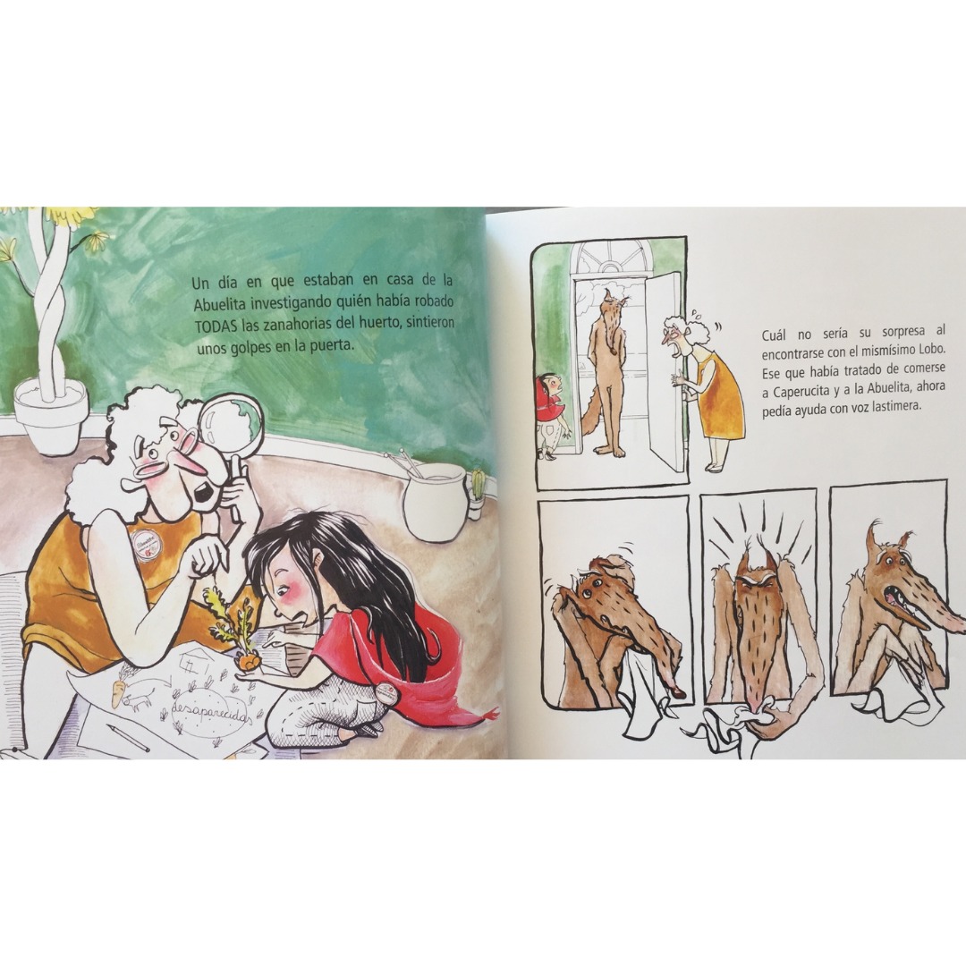 LIBRO CAPERUCITA ROJA Y ABUELITA, DETECTIVES PRIVADOS -983- PAZ CORRAL - 5