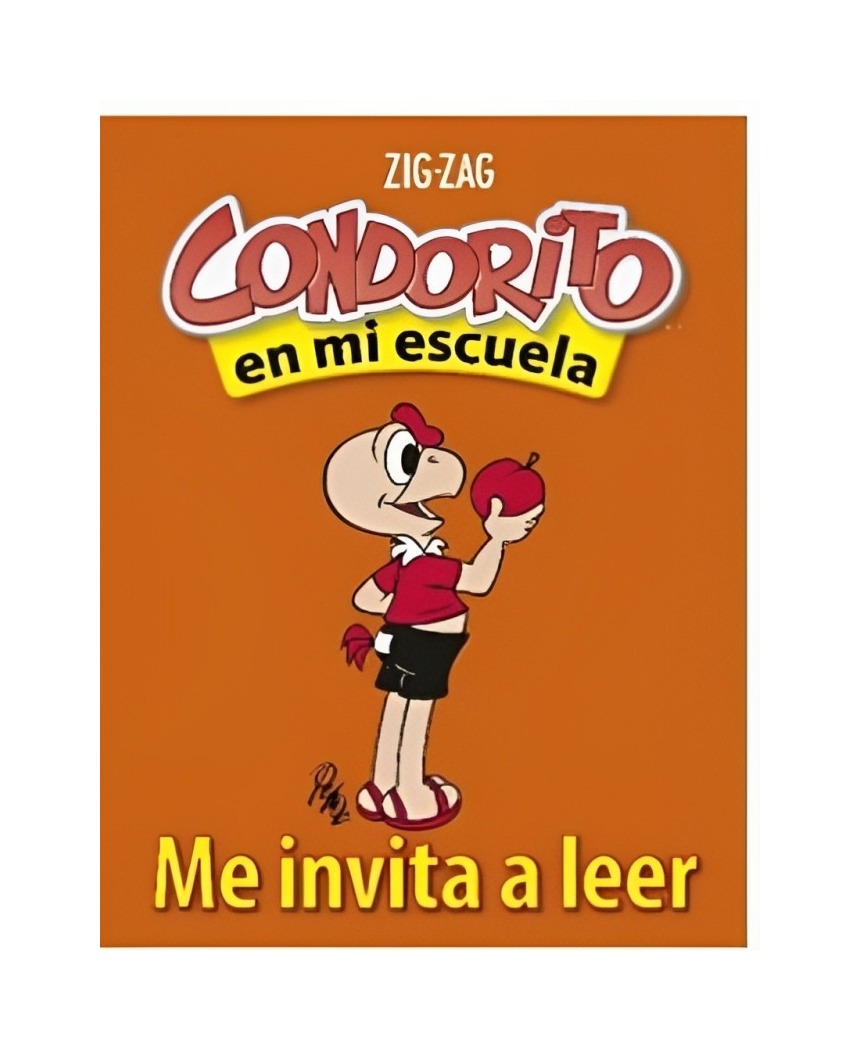 LIBRO CONDORITO EN MI ESCUELA / ZIG-ZAG - GABRIEL GONZÁLEZ CARTAGENA - 1