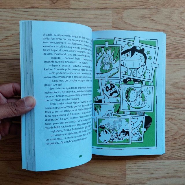 LIBRO LOS COMPAS Y LA CAMARA DEL TIEMPO - EL TROLLINO - TIMBA VK - MIKECRACK - 4