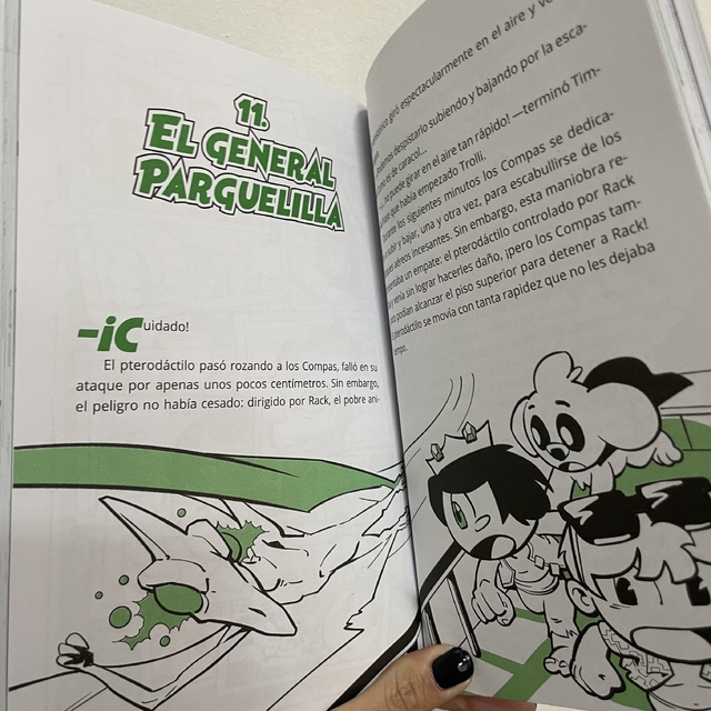 LIBRO LOS COMPAS Y LA CAMARA DEL TIEMPO - EL TROLLINO - TIMBA VK - MIKECRACK - 5