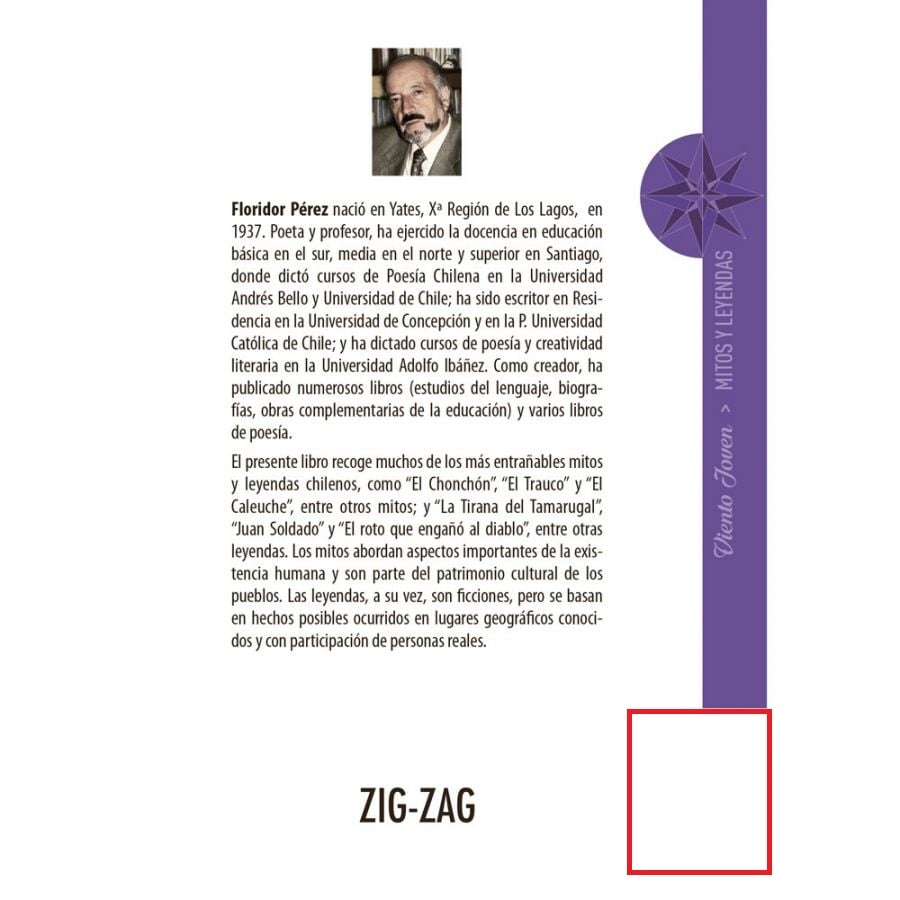 LIBRO MITOS Y LEYENDAS DE CHILE FLORIDOR PEREZ - 2