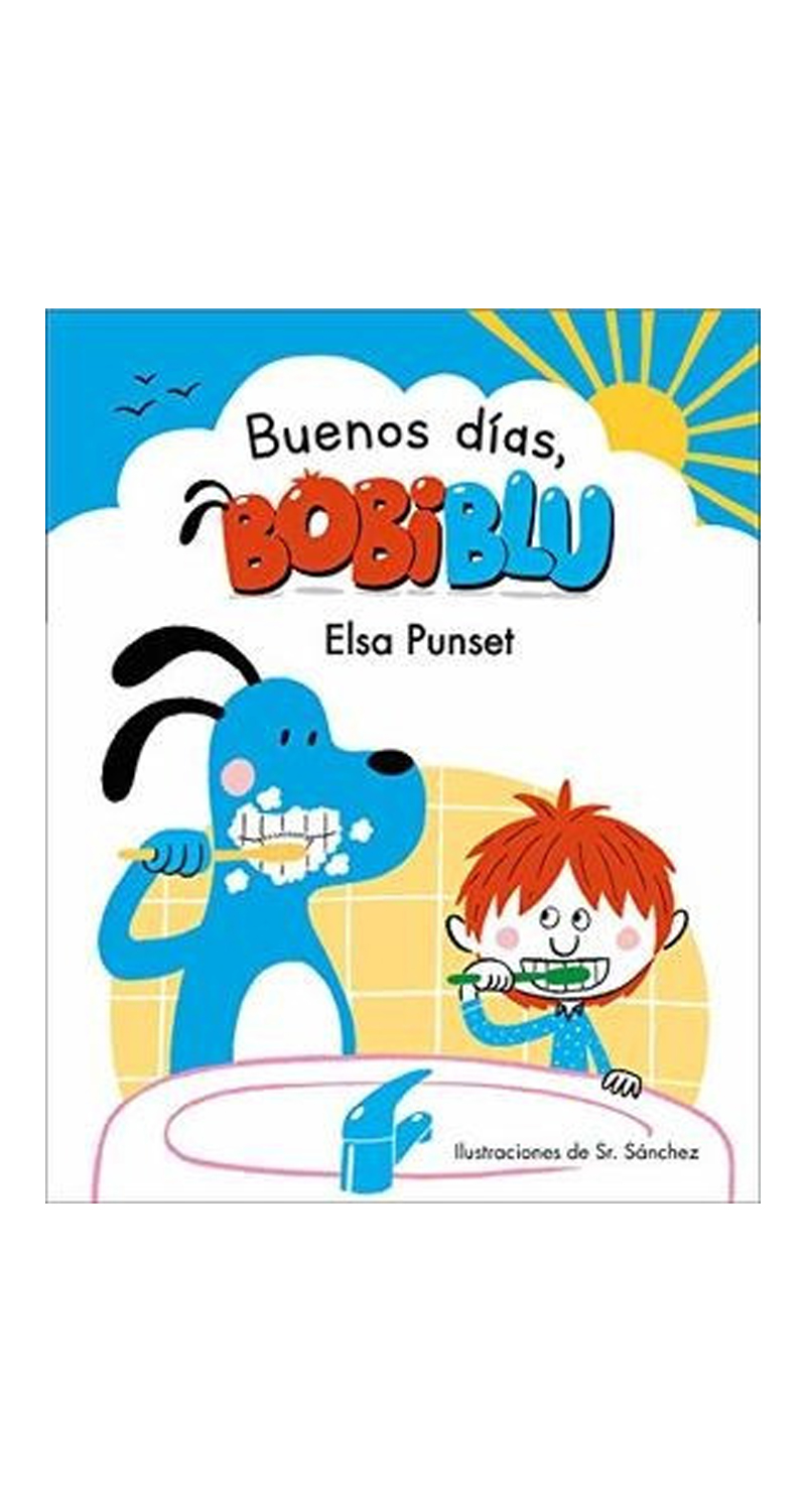 LIBRO BUENOS DIAS - BOBIBLU - E . PUNSET - SR. SANCHEZ - 1