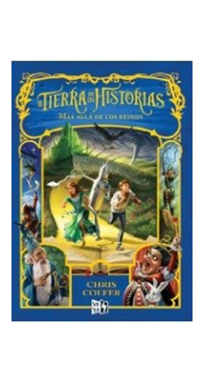 LIBRO LA TIERRA DE LAS HISTORIAS: MAS ALLA DE LOS REINOS - CHRIS COLFER - 1