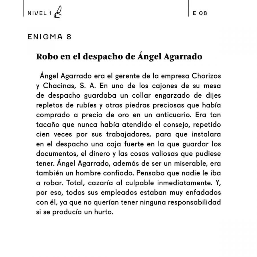 LIBRO ENIGMAS CRIMINALES PARA MENTES PERSPICACES - VARIOS AUTORES - 3