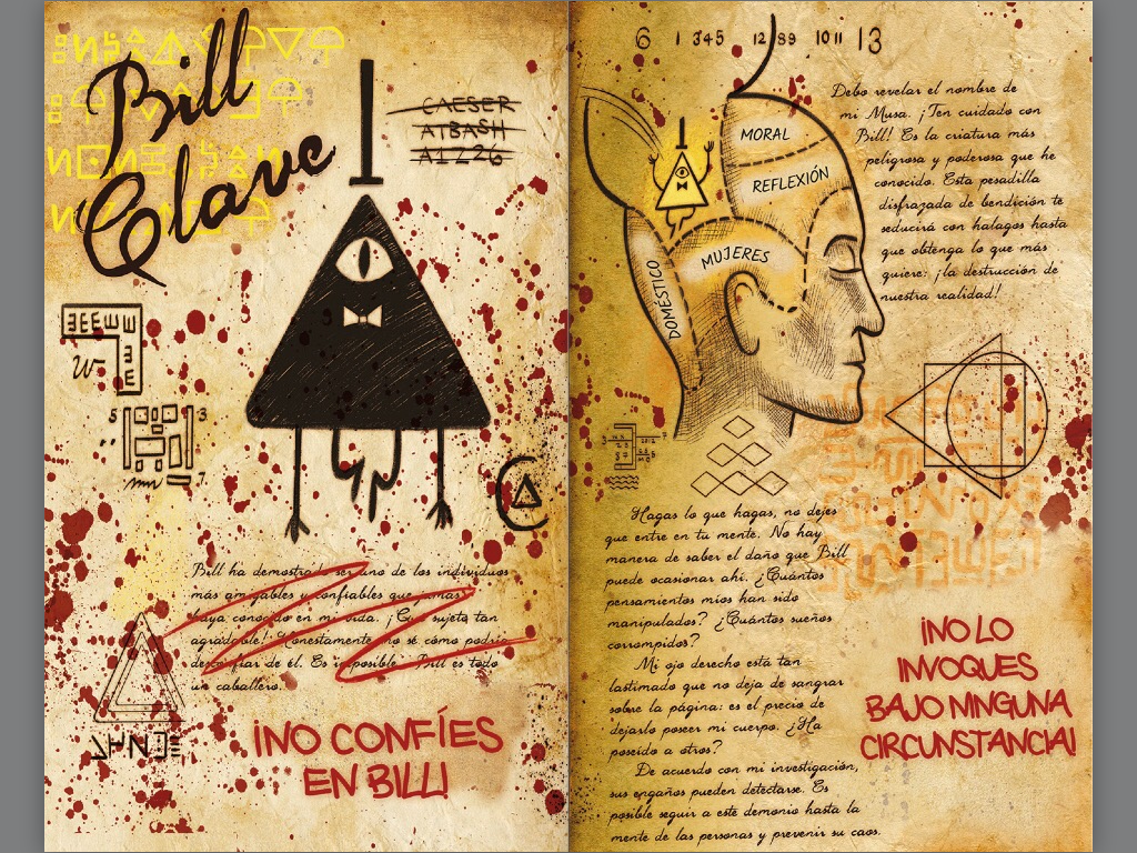 LIBRO GRAVITY FALLS. DIARIO 3 -056- - DISNEY - 3