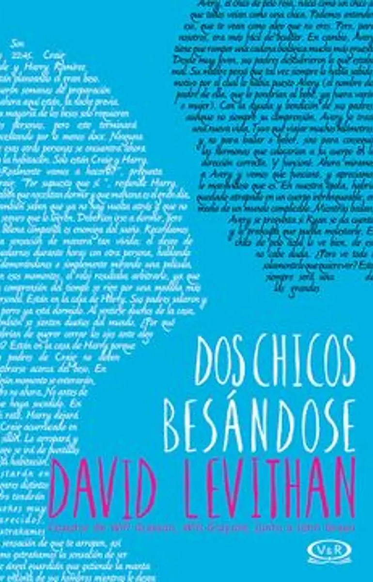 LIBRO DOS CHICOS BESÁNDOSE /468 - DAVID LEVITHAN - 1