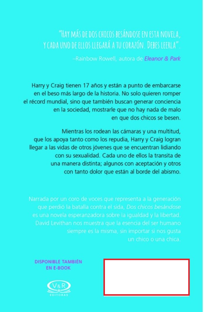 LIBRO DOS CHICOS BESÁNDOSE /468 - DAVID LEVITHAN - 2