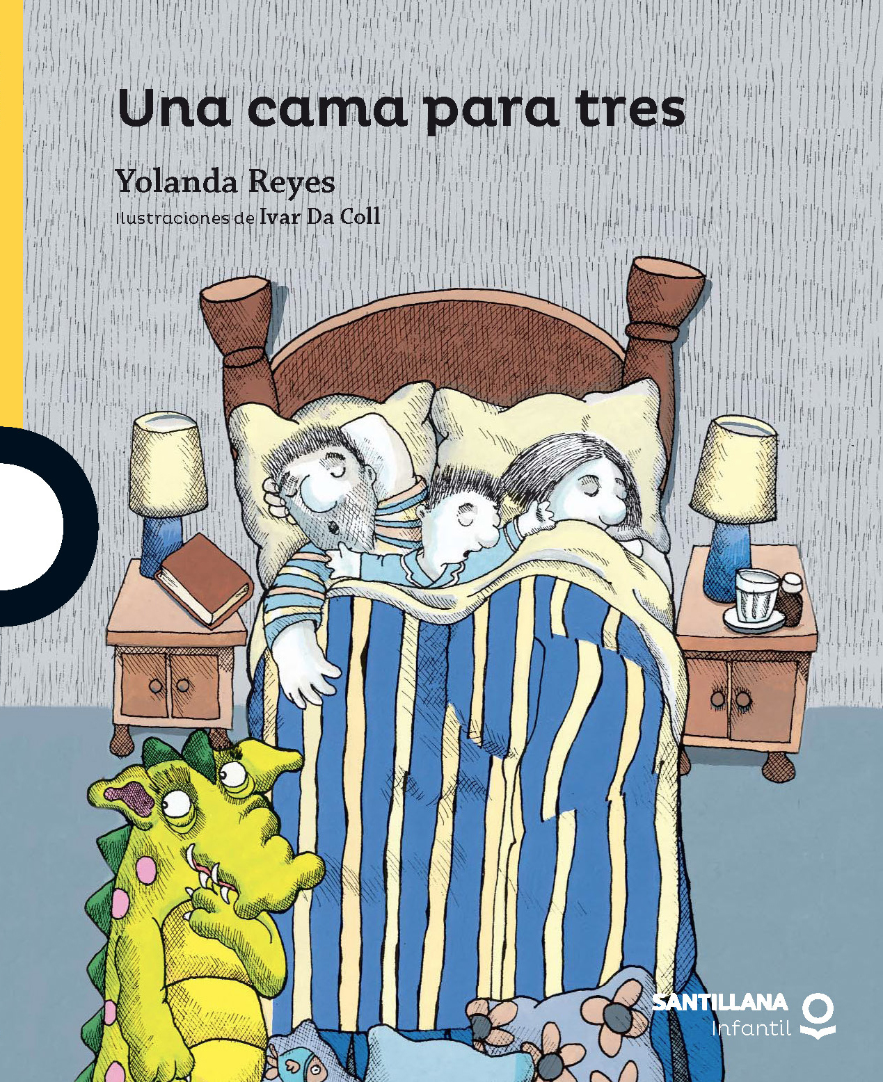 TEXTO UNA CAMA PARA TRES - YOLANDA REYES / SANTILLANA - 1