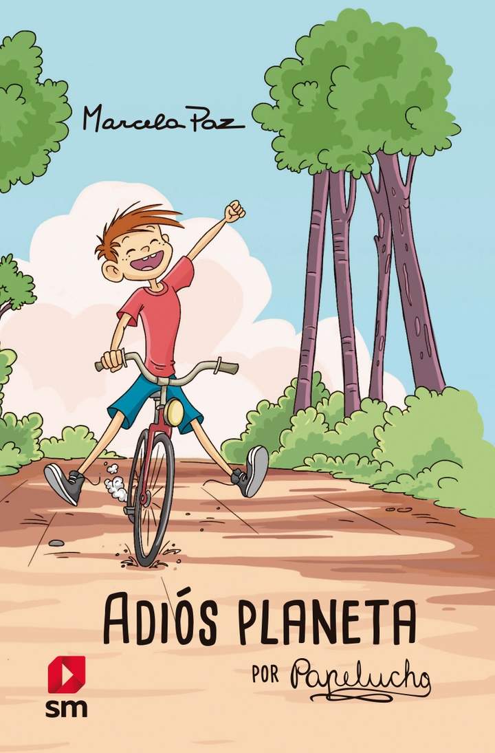 LIBRO PAPELUCHO. ADIOS PLANETA - MARCELA PAZ - 1