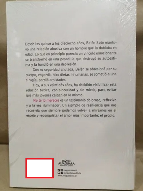 LIBRO NO TE LO MERECES 174 BELEN SOTO - 2