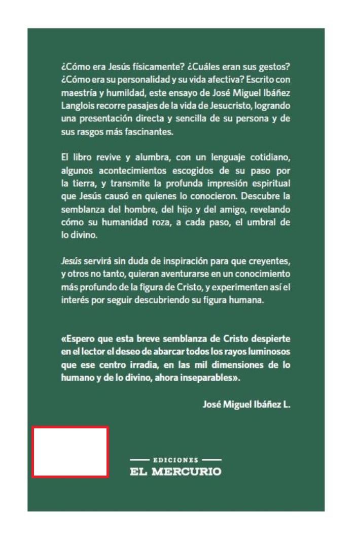 LIBRO DE HISTORIA Y HUMANIDADES JESUS EDICIONES EL MERCURIO JOSE MIGUEL IBANEZ LANGLOIS - 2