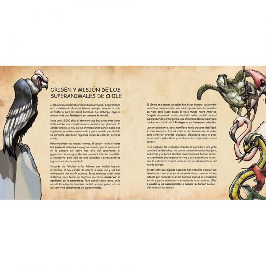 LIBRO SUPERANIMALES DE CHILE - THOMAS KRAMER - JOSEFINA HEPP - 3
