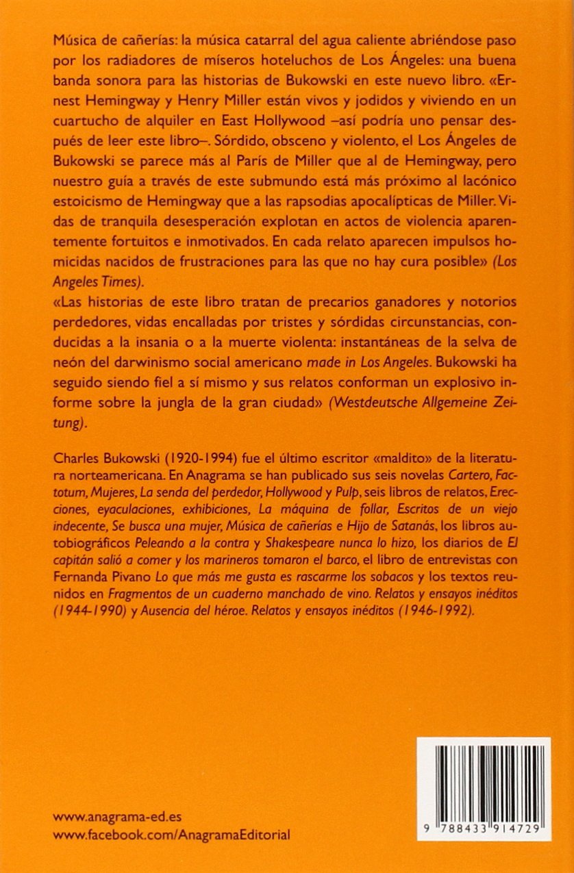 LIBRO MUSICA DE CAÑERIAS / CHARLES BUKOWSKI -729- - 2