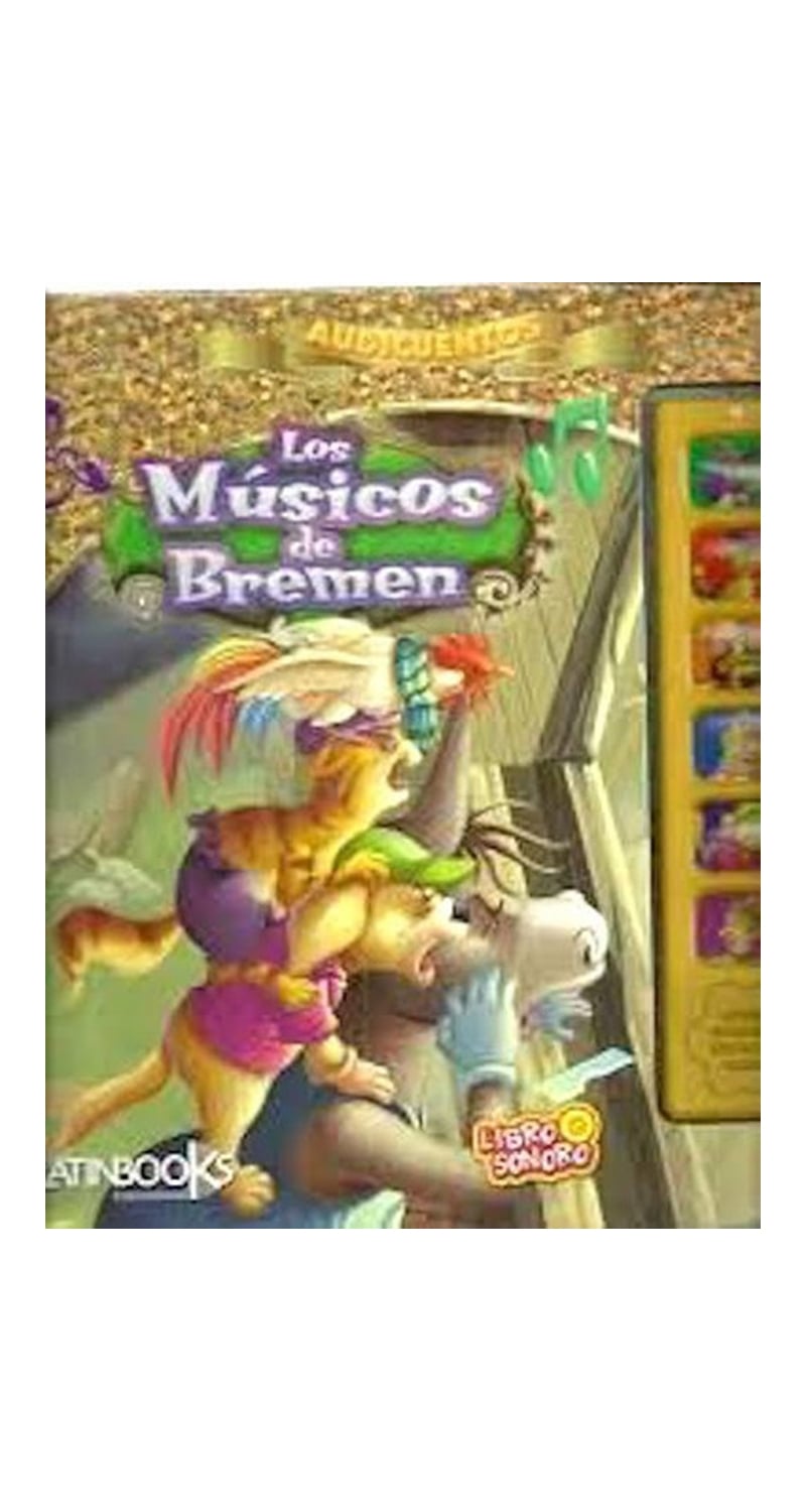 LIBRO LOS MUSICOS DE BREMEN  -269- COLECCION AUDICUENTOS - 1