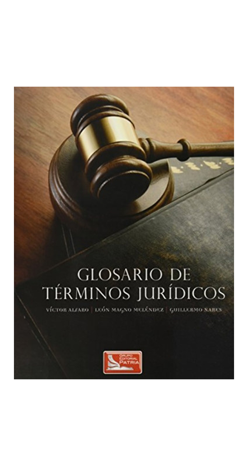 LIBRO GLOSARIO DE TERMINOS JURIDICOS - VARIOS AUTORES - 1