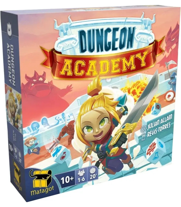 JUEGO MESA TOP10BOOKS DUNGEON ACADEMY 306 - 1