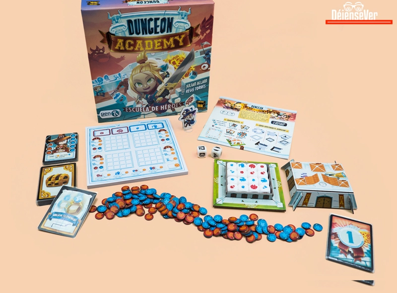 JUEGO MESA TOP10BOOKS DUNGEON ACADEMY 306 - 2