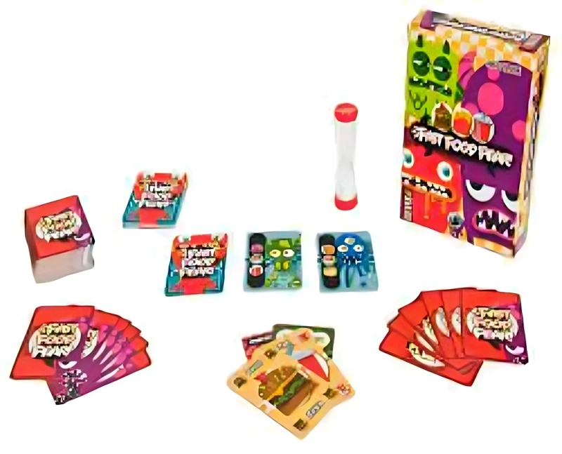 JUEGO MESA TOP10BOOKS FAST FOOD FEAR - 1