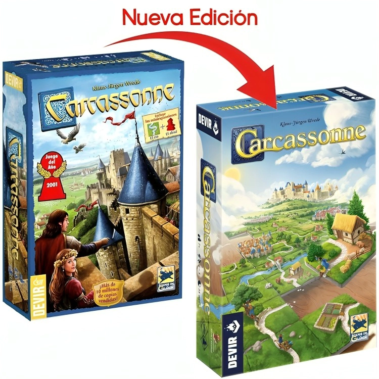 JUEGO CARCASSONNE (BASICO) - 2