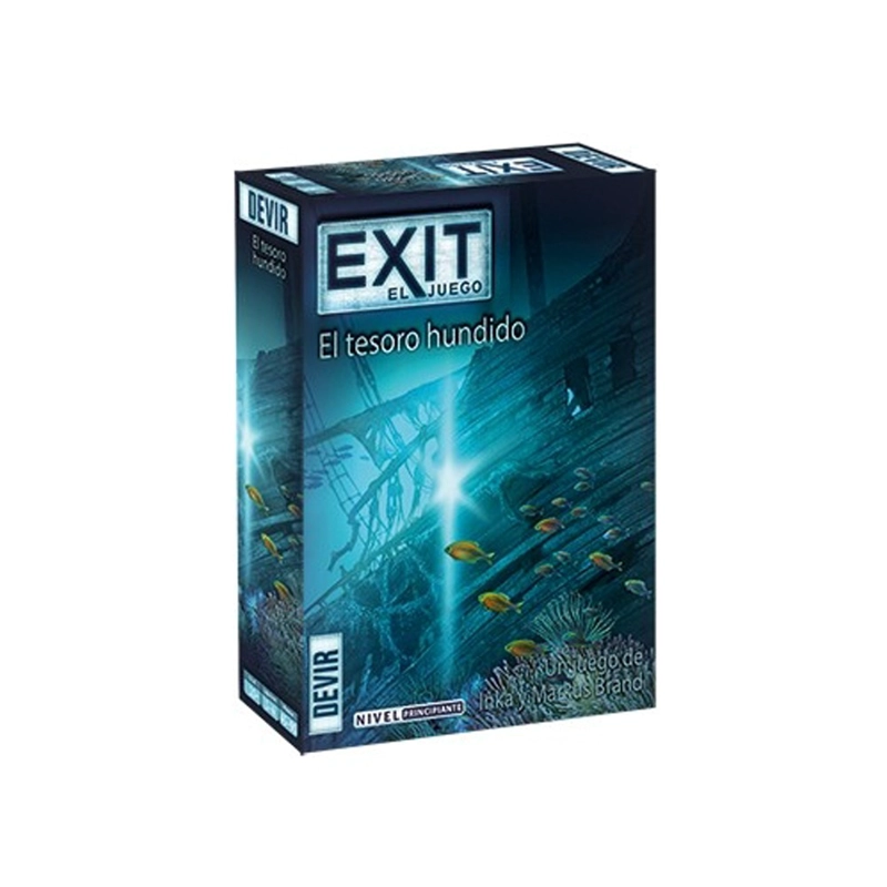 JUEGO MESA TOP10BOOKS EXIT: EL TESORO HUNDIDO 123 - 2