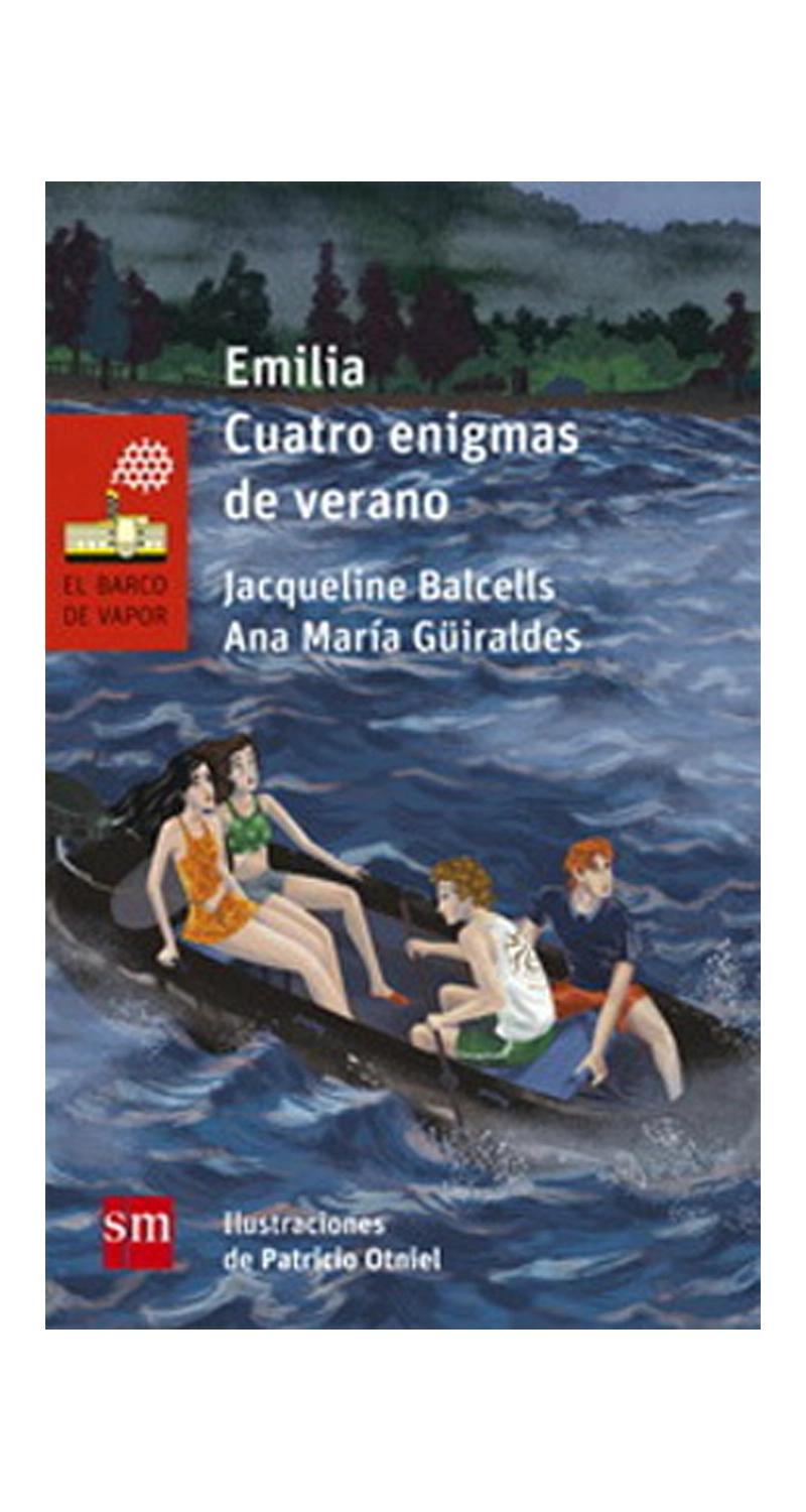 LIBRO EMILIA. CUATRO ENIGMAS DE VERANO /479 - JACQUELINE BALCELLS - ANA MARIA GÜIRALDES - 1