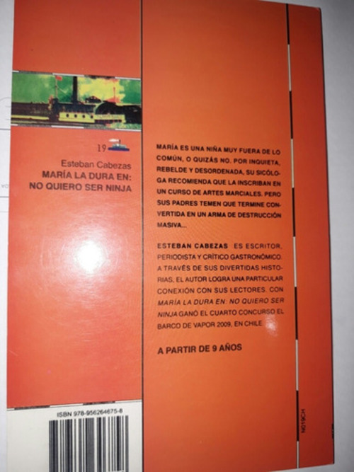 LIBRO MARIA LA DURA EN: NO QUIERO SER NINJA -758- ESTEBAN CABEZAS - 2
